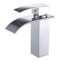 Torneira Mono Comando Cascata Baixa Misturador Banheiro - BT SHOP