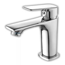 Torneira Monocomando Banheiro Cromada com Misturador de Agua Quente e Fria Lavatório de Luxo