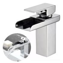 Torneira Monocomando Cascata Calha Bica Baixa Cromado Torneira Monocomando Cascata Calha Bica Baixa Cromado