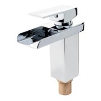 Torneira Monocomando Cascata Quadrada Baixa Calha Metal Torneira Monocomando Cascata Quadrada Baixa Calha Metal