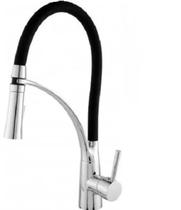 Torneira Monocomando Cozinha Color Preta Mesa Bognar