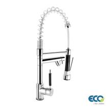 Torneira Monocomando Cozinha Gourmet com Ducha Cromada