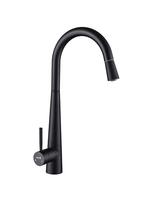 Torneira Monocomando Cozinha Gourmet Preto Fosco Ducha Extensível