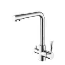 Torneira Monocomando Dupla Saída Gourmet Misturador Cozinha Cromado Dc-6021 Para Filtro