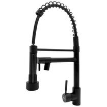 Torneira Monocomando Gourmet Aço Inoxidável Flexível Fosca Com Ducha 360 Retrátil Arejador Torneira Monocomando Gourmet Aço Inoxidável Flexível Fosca Com Ducha 360 Retrátil Arejador