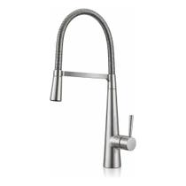 Torneira Monocomando Gourmet Cozinha Spring Kitp015 Escovada