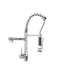 Torneira Monocomando Gourmet Flexível Cozinha Mesa Cromada