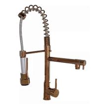 Torneira Monocomando Gourmet Rosê Gold de 50cm - TOR-013 - STILLUS HOME