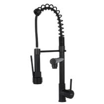 Torneira Monocomando Gourmet Total Preta Fosca 50cm - TOR-005 - STILLUS HOME