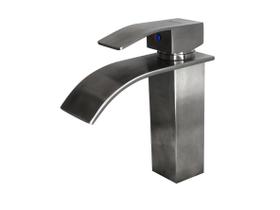 Torneira Monocomando Inox Cascata