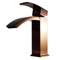 Torneira Monocomando Naas Rosê Gold Baixa 2228