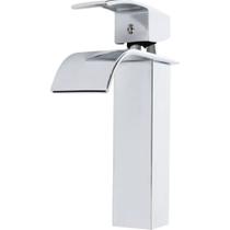 Torneira Monocomando para Banheiro Cascata Cromada de Bica Alta - BAR-002 - STILLUS HOME Torneira Monocomando para Banheiro Cascata Cromada de Bica Alta - BAR-002 - STILLUS HOME