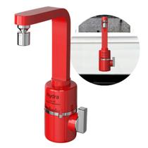 Torneira Mult Slim 4T 5500W 220V Vermelha Hydra Torneira Mult Slim 4T 5500W 220V Vermelha Hydra