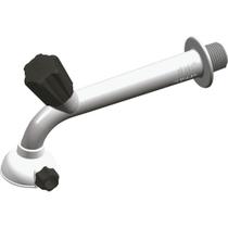 Torneira p/ Cozinha 1159 15cm 1/2 c/ Chuveiro e Jato Branca Placa Emb. c/ 12 un. - Herc