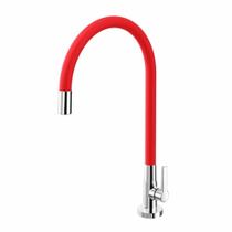 Torneira p/ Cozinha de Mesa Bica Alta GaliFlex Red Docol