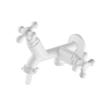 Torneira p/ Máquina de Lavar 1130982 Maruja 1/2 e 3/4 SM Branca - Viqua