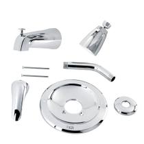 Torneira para Banheira e Chuveiro Kingston Brass KB531LT Cromado Polido