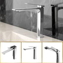 Torneira Para Banheiro Atenas Cromado Baixo Quente e Frio