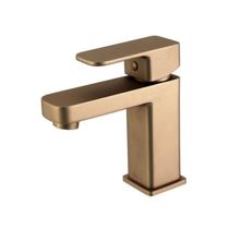 Torneira para Banheiro Bancada Axiom Slim Dourado Matte Meber Metais Torneira para Banheiro Bancada Axiom Slim Dourado Matte Meber Metais