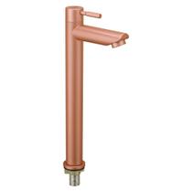 Torneira Para Banheiro De Mesa Bica Alta 1/4 De Volta Aço Inox 304 Elegance Beltempo