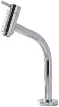 Torneira Para Banheiro E Lavabo Bica Baixa Em Metal Inoxidáv