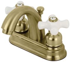 Torneira para Banheiro Kingston Brass KB5617PX de Latão Escovado 10 cm