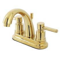 Torneira para Banheiro Kingston Brass KS8612DL 10 cm Central em Latão Torneira para Banheiro Kingston Brass KS8612DL 10 cm Central em Latão