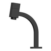 Torneira Para Banheiro Lavatório Preto Fosco Metal Quadrada Torneira Para Banheiro Lavatório Preto Fosco Metal Quadrada