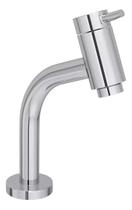 Torneira para banheiro Link Cuba Prateado Cromado 1067