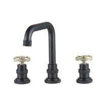 Torneira Para Banheiro Misturador Duplo Comando Jatobá Pingoo.Casa - Preto E Dourado Torneira Para Banheiro Misturador Duplo Comando Jatobá Pingoo.Casa - Preto E Dourado