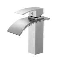 Torneira Para Banheiro Monocomando Bica Baixa Quadrada Cascata