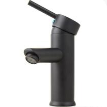 Torneira para Banheiro Prizi Pipe Mini Misturador Monocomando Preta