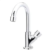 Torneira para Banheiro Temporizada Automática de Metal para Lavatório Cuba Pia Mesa Bancada Cromada