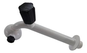 Torneira para Cozinha 15cm com Chuveirinho e Jato - Herc 3/4 Branca