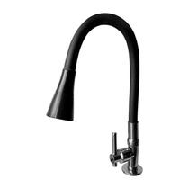 Torneira Para Cozinha Bancada Flexível Tubo Preto 2 Jatos Torneira Para Cozinha Bancada Flexível Tubo Preto 2 Jatos