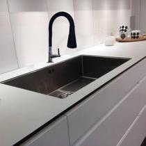 Torneira Para Cozinha Bancada Flexível tubo Preto Conic 2 Jatos 3069 C29 Torneira Para Cozinha Bancada Flexível tubo Preto Conic 2 Jatos 3069 C29