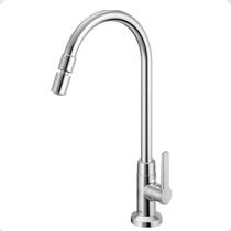 Torneira Para Cozinha de Mesa Bica Alta Gali Cromada Docol
