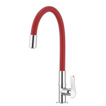Torneira para Cozinha de Mesa Flex Red C-02 1177 R27 - 7048535 - LORENZETTI
