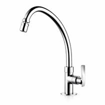 Torneira para Cozinha de Mesa One Cromada Lorenzetti 1167 C29 com Acionamento Leve e Preciso Torneira para Cozinha de Mesa One Cromada Lorenzetti 1167 C29 com Acionamento Leve e Preciso