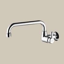 Torneira para Cozinha de Parede Bica Móvel U Cromada Bric Fortti F31 - Lorenzetti - Tecnolar Torneira para Cozinha de Parede Bica Móvel U Cromada Bric Fortti F31 - Lorenzetti - Tecnolar