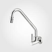 Torneira para Cozinha de Parede DN15-20 Slim Cromado - Perlfex