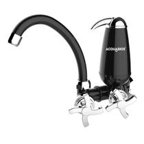 Torneira para Cozinha de Parede Filtro Bica Móvel Quadriseta Acquabios 1006-0093 Preta