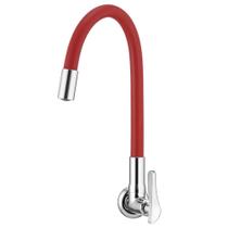 Torneira para Cozinha de Parede Flex Red C-02 1178 R27 - 7048537 - LORENZETTI