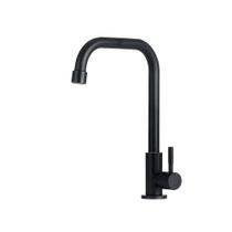 Torneira Para Cozinha Em Aço Inox 304 Fosco Tinguá Pingoo.casa - Preto