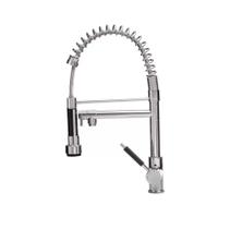 Torneira para cozinha gourmet dupla de mesa.