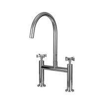 Torneira Para Cozinha Gourmet Misturador Duplo Comando Aço Inox 304 Içana Pingoo.casa - Prata Torneira Para Cozinha Gourmet Misturador Duplo Comando Aço Inox 304 Içana Pingoo.casa - Prata