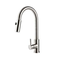 Torneira Para Cozinha Gourmet Misturador Monocomando Aço Inox 304 Escovado Muru Pingoo.casa - Prata Torneira Para Cozinha Gourmet Misturador Monocomando Aço Inox 304 Escovado Muru Pingoo.casa - Prata