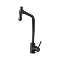 Torneira Para Cozinha Gourmet Misturador Monocomando Aço Inox 304 Utinga Pingoo.casa - Preto Torneira Para Cozinha Gourmet Misturador Monocomando Aço Inox 304 Utinga Pingoo.casa - Preto