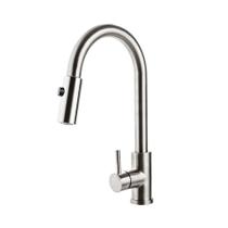 Torneira Para Cozinha Gourmet Misturador Monocomando Em Aço Inox 304 Escovado Muru Pingoo.casa - Prata Torneira Para Cozinha Gourmet Misturador Monocomando Em Aço Inox 304 Escovado Muru Pingoo.casa - Prata