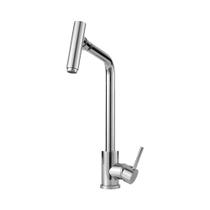 Torneira Para Cozinha Gourmet Misturador Monocomando Utinga Pingoo.Casa - Prata Torneira Para Cozinha Gourmet Misturador Monocomando Utinga Pingoo.Casa - Prata